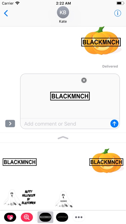 BLACKMNCH Sticker