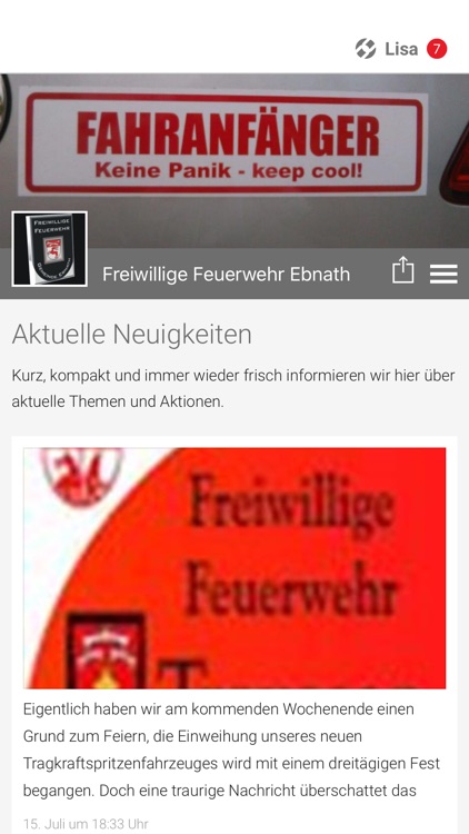 Freiwillige Feuerwehr Ebnath