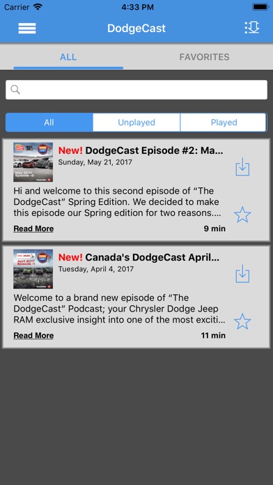 DodgeCast screenshot 2