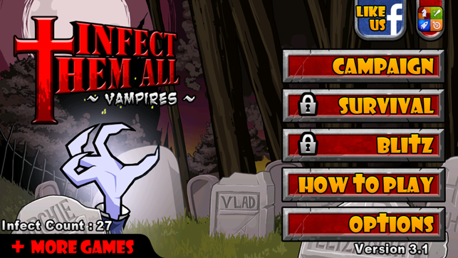 ‎Infect Them All : Vampires Screenshot