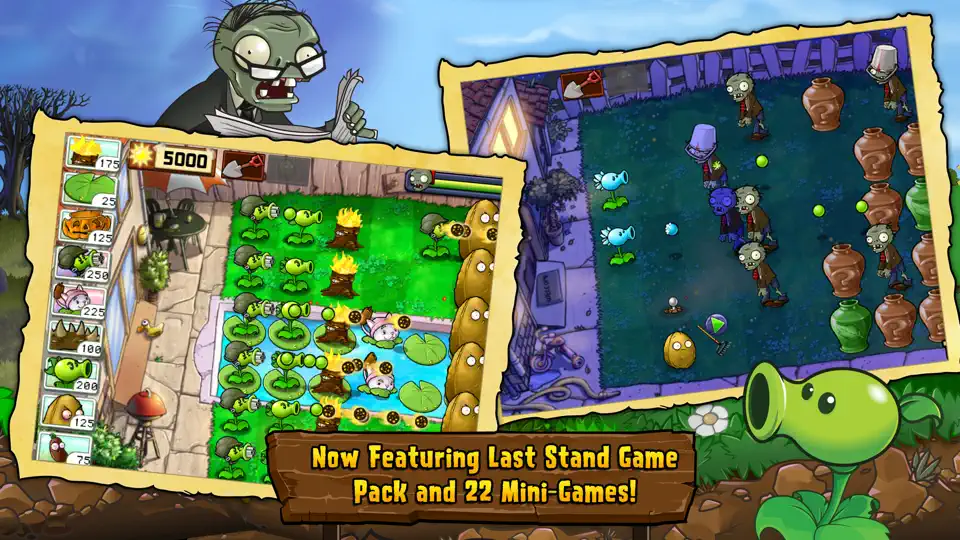 Скриншот Plants Vs. Zombies™ на iPhone 4