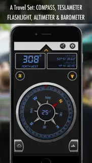 compass x - gps magnetic north iphone screenshot 1