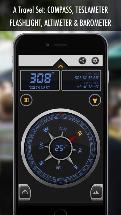 Compass X - GPS Magnetic North Screenshot