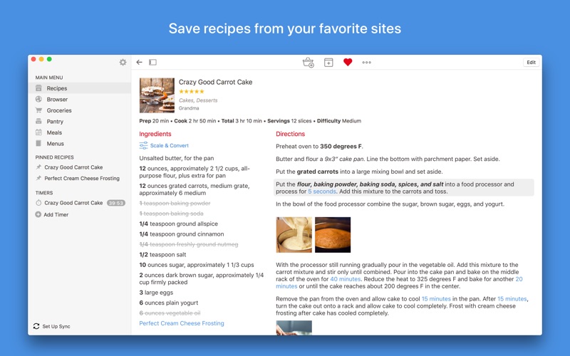 Screenshot #2 for Paprika Recipe Manager 3