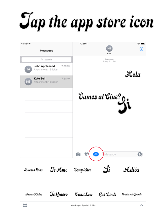 Screenshot #6 pour Wordtags - Spanish Edition