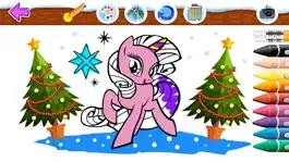 Game screenshot Christmas Coloring Book. hack