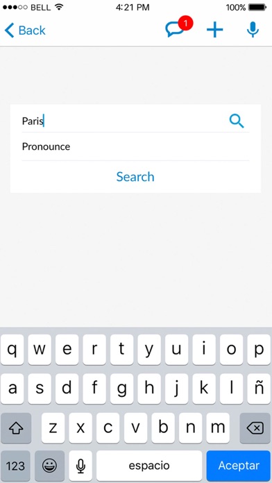 Forvo Pronunciation Screenshot 1