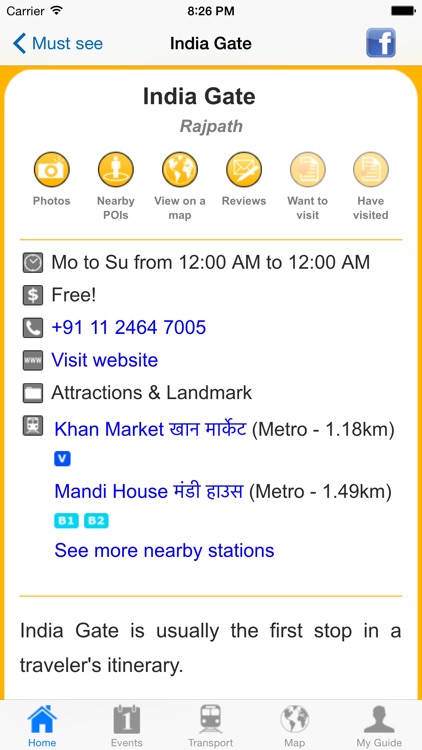 New Delhi Travel Guide Offline screenshot-4