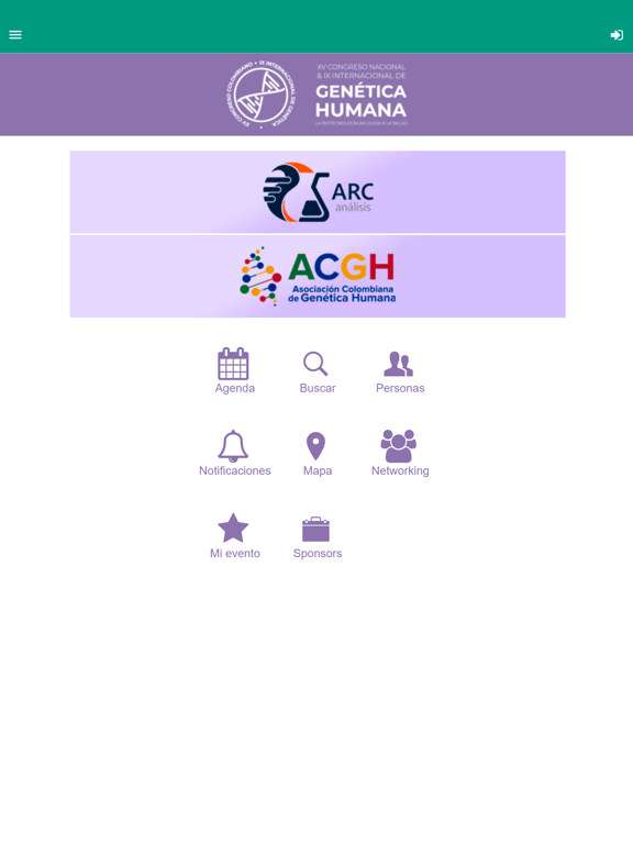 Congreso Genetica Humana 2018 app screenshot 3