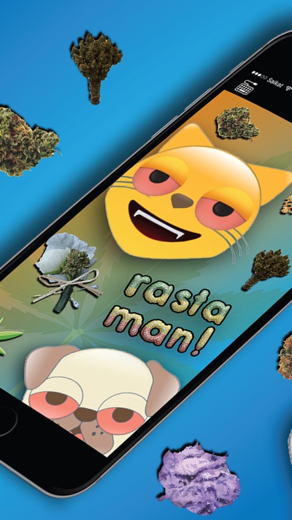 Vibin Weed Emoji Keyboard