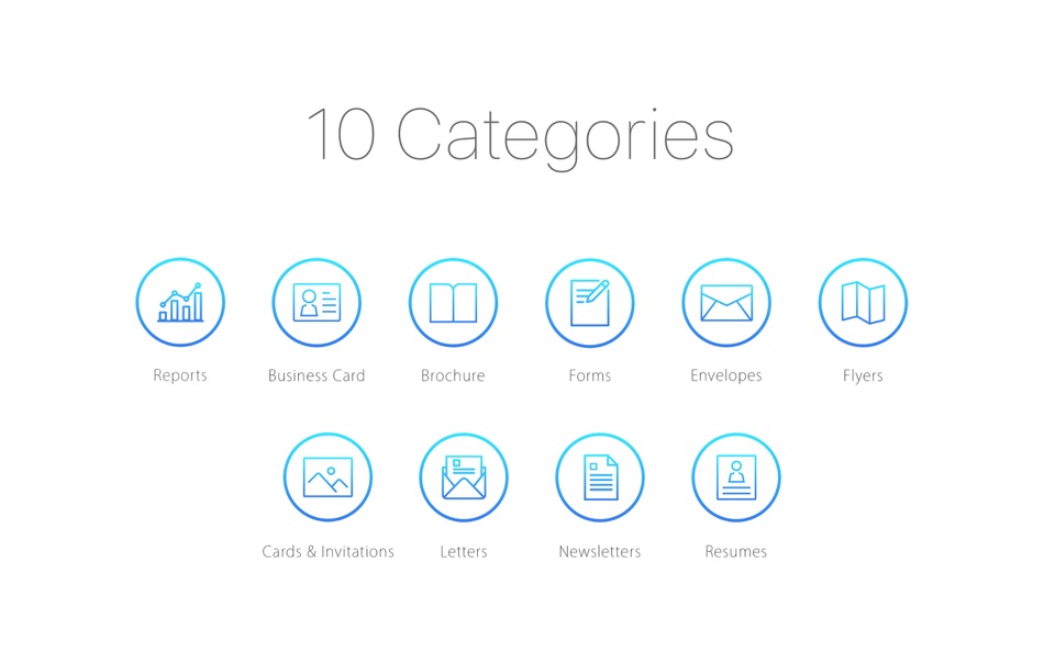 #2. Meh Templates for MS Word S Lt (macOS) Podle: Infinite Loop Apps