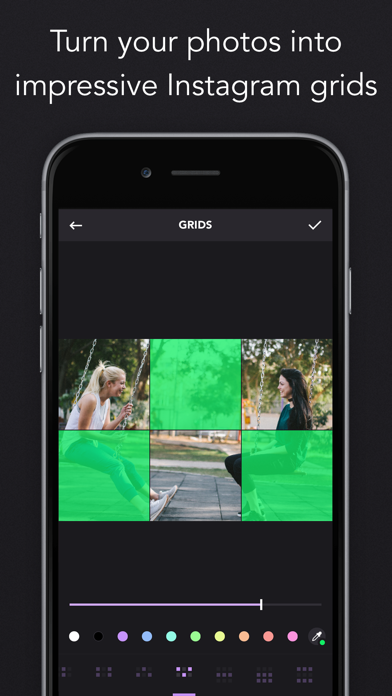 Screenshot #1 pour Grids – Giant Square Layout