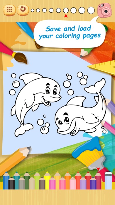 Sea Animal Coloring Book screenshot 3