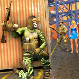 Real Army Commando Action FPS app icon