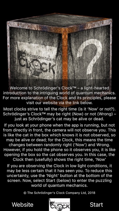How to cancel & delete Schrödinger's Clock from iphone & ipad 2