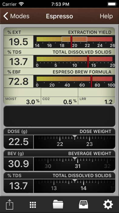 VST CoffeeTools for iPhoneスクリーンショット