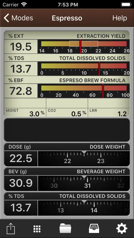 VST CoffeeTools for iPhone