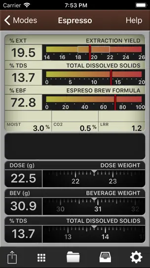 Скриншот VST CoffeeTools For IPhone на iPhone 4