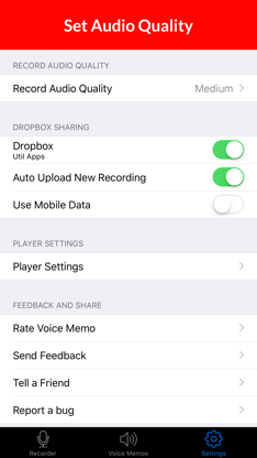 Voice Recorder & Audio Memos screenshot 5