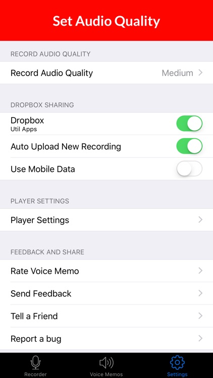 Voice Recorder & Audio Memos screenshot-4