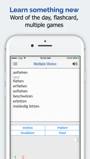 How to cancel & delete german dictionary elite 2