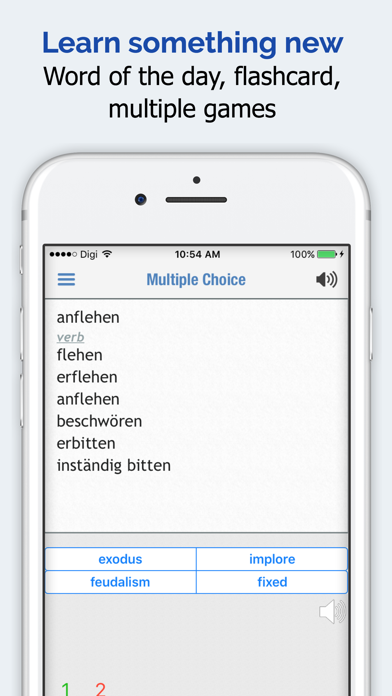 German Dictionary Elite Screenshot