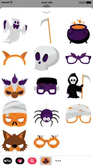 How to cancel & delete halloween imessage stickers 1