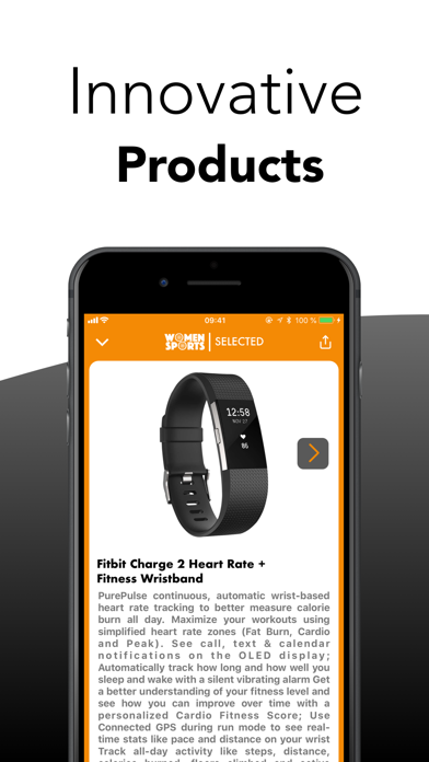 WomenSports iPhone screenshot 4 - News app