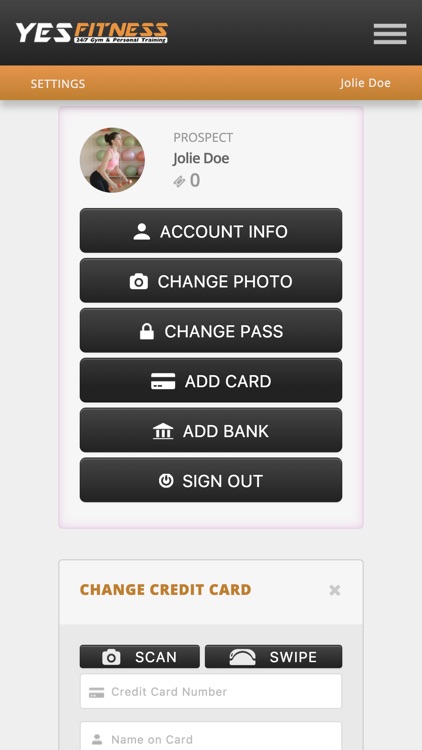 Yes Fitness screenshot-4