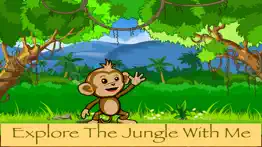 baby chimp runner : cute game iphone screenshot 1