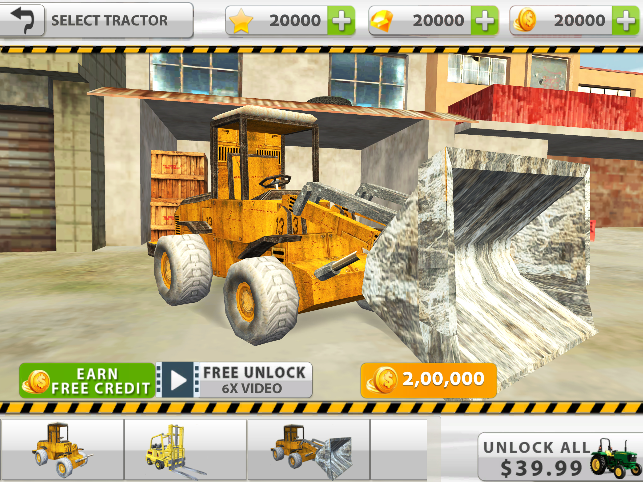 Heavy Duty Cargo Tractor