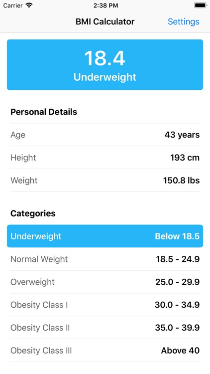 BMI Calculator - Easy Way