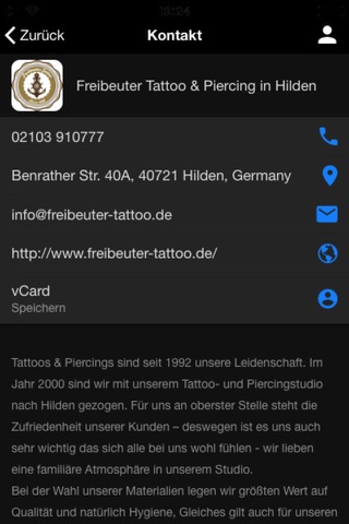 Freibeuter Tattoo Hilden screenshot 2