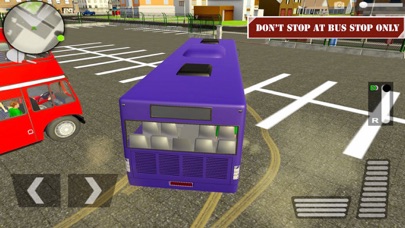 Driving Bus Student:City Road screenshot 1
