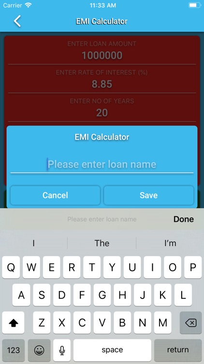 EMI Calc App screenshot-3