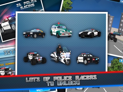 Police Chase Racing - Fast Car Cops Race Simulatorのおすすめ画像2