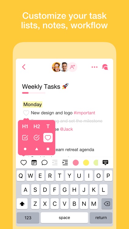 Taskade - Lists, Notes, Chat