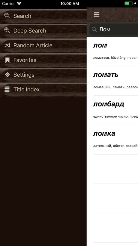 Словарь русского языка