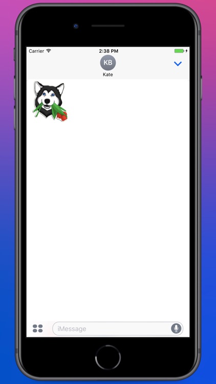 Goood Boy Husky Stickers