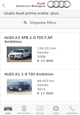 Audi Zentrum Bologna screenshot 2