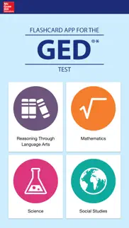 mhe flashcard app for the ged® iphone screenshot 1