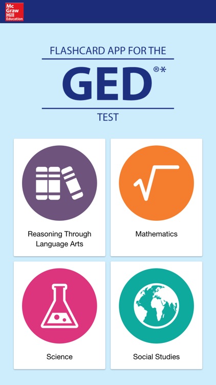 MHE Flashcard App for the GED®