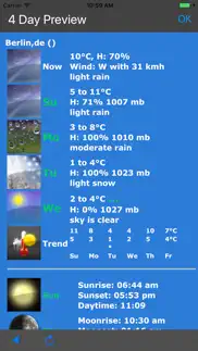 earth weather lite iphone screenshot 4