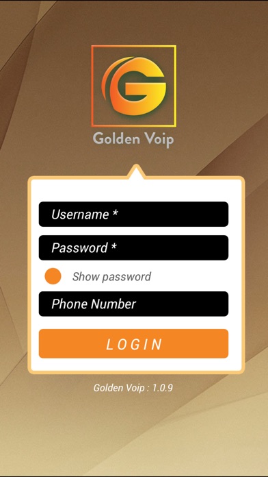 GoldenVoip screenshot 2