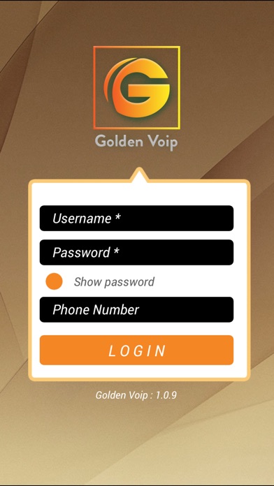 GoldenVoip screenshot 2