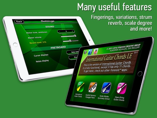 International Guitar Chords LE iPad screenshot 4 - Music app