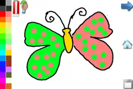 Game screenshot Coloring Book: Butterfly apk