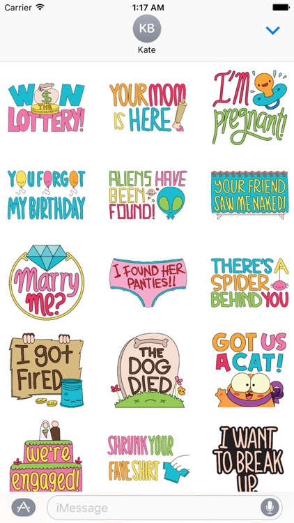 Happy April Fools Day Sticker
