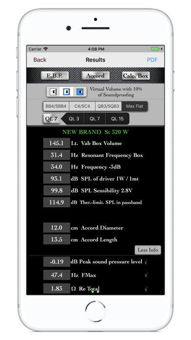 BassBox Reflex Pro Screenshot