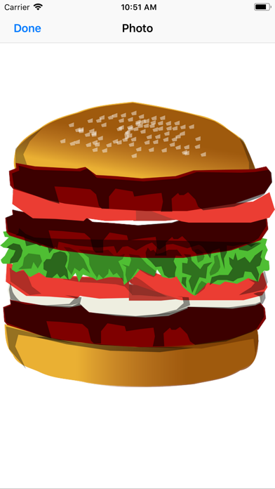 Heavenly Hamburger Stickers screenshot 2